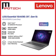 Lenovo LOQ 15IAX9E 83LK002AMJ Gaming Laptop | Intel i5-12450HX, 8GB D5, 512GB, RTX 3050 6GD6, 15.6" 
