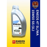 ENEOS 4T SL/MA 15W50 SS (1L) with SIRIM