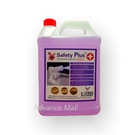 5L Safety Plus Alcohol Free Sanitizer Disinfectant Fluid Prevention COVID-19 Surface Sanitizer (Nano Spray Gun)