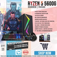 Brandnew Gaming  Ryzen 5 5600G package or System unit onle 8GB RAM 120GB SSD | Trendingpc