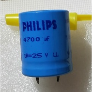 phillips 4700uf 25V Capacitor