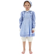 Toddler 1800s American Western Historical Settler Colonial Prairie Pioneer Dress Halloween Dress Up 