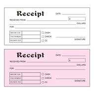 【Top-Rated Product】 Carbonless Receipt Books Pocket Size Business Receipt Booklets Practical Sales L