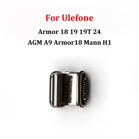 1-10Pcs Charger Connector Type C Charging Dock Port For Ulefone Armor 18 19 19T 24 AGM A9 Armor18 Ma