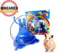 MAINAN HAMSTER ROLLING KINCIR HAMSTER SUGAR GLIDER JOGGING WHEEL PUTAR