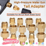 UMISTYDREAMUM9U 1Pcs Hose Connector, F/M Pipe Fitting Male Female Adapter, Durable Hose Barb Brass 3