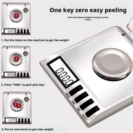 High Precision Milligram Scale 0.001g, Portable Digital Scale For Jewelry Gold Powder Medicine, Y1t2