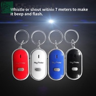 AARON1 Keyfinder Anti-Lost Mini Whistle Sensors Pet Tracker Keychain Light Torch Locator Tracker