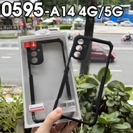 [Hỏa Tốc HCM] Ốp lưng XUNDD Samsung A14 4G/5G - Chống shock Viền TPU Mặt lưng trong