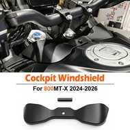 For CFMOTO MTX800 800MTX 800 MTX MT-X CF800 Motorcycle Cockpit Windshield Windscreen Deflector Wind 