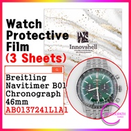 Screen Protector for Breitling Navitimer B01 Chronograph (3 sheets) / AB0137241L1A1 / Scratch & Cont