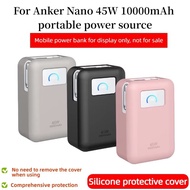 For Anker Nano 45W 10000Mah Silicone Soft Power Bank Protective Cover For Anker 45W Portable Charger