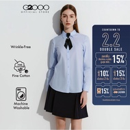 G2000 เสื้อเชิ้ตแบบทางการสำหรับผู้หญิง Slim Fit รุ่น 4622326370 BLUE