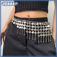 JCAAAP Metal Tassel Waist Chain Vintage Bohemian Style Waistband Body Jewelry Waist Jewelry Ethnic S