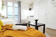 Rumah 15 mΒ² dengan 1 kamar tidur dan 1 kamar mandi pribadi di 2nd - Louvre - Bourse (New deco studio