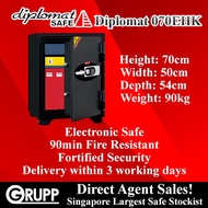Diplomat 070EHK Fire Resistant Safe Box (Most Reputable Brand In Singapore)
