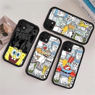 WC43 SpongeBob SquarePants Casing for hp Plating Tecno ITEL Infinix Spark Pova POP Zero 5 P55 RS4 8 