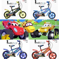 [KID] Boys' BMX Bike 12 MONSTER TRUCK CARS KID MONCHICHI Brand Latest EVA RUBBER FOAM Tires PROMO