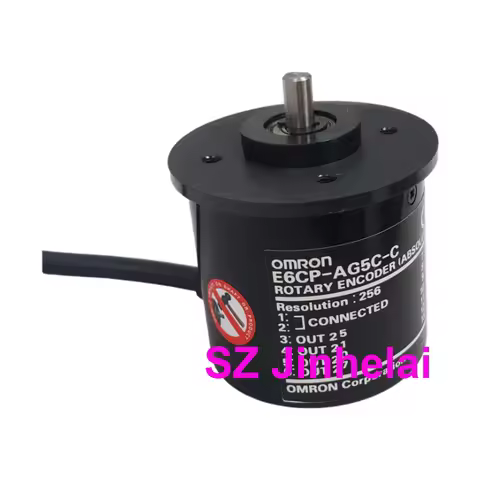 OMRON E6CP-AG5C E6CP-AG5C-C Authentic Original Rotary Encoder 256P/R 2M