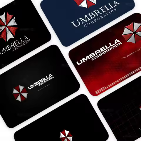 Horror Movie U-Umbrella C-Corporation 2024 Anime Cartoon Skin Stickers Film Tape Case for Big Credit