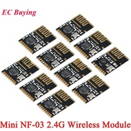 EC Buy 10 Pieces/1 Piece Mini NF-03 NRF24L01 2.4 GHz Radio Frequency Wireless Module High Power Enha