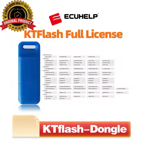 KTFlash Full License With DCM6.2V/SXX/MXX/MG1UXX/EXX/DCM7XX/DCM6XX/Infineon/HITACHI SH72XX/MD1G1/6XX