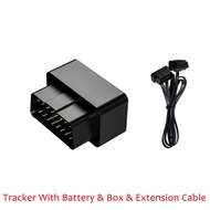 ใหม่เครื่องมือติดตาม GPS OBD 16PIN ขนาดเล็กปลั๊ก OBD II สำหรับรถยนต์อุปกรณ์ติดตาม GSM OBD2อุปกรณ์ระบ