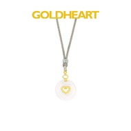 Goldheart 999 Gold Nephrite Heart Necklace