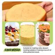 (S X P E) Silicone Mould Bakeware 26cm/10inch Round Cake Form Baking Pan Blue and green colors are r
