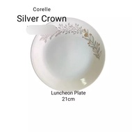 🔥Hot Offer 🔥Corelle Loose Luncheon Plate 21 cm Silver crown 🔥