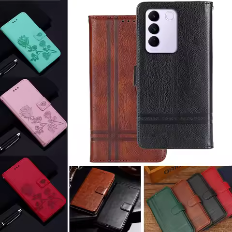Fabric Case For Vivo S16E Case Luxury Fabric Dual Card Cover For VivoS16E Vivo S 16E V2239A Coque Fu