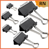 Black dovetail clip office stationery school supplies set