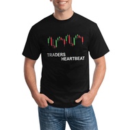 Traders Heartbeat Stocks Stock Exchange Money Fashion Newest Tshirts Available Size Xs-3Xl