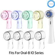 NOANUNDEE 4PCS Toothbrush Heads Dustproof Cover, Replacement Heads Transparent Electric Toothbrush C