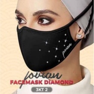 Jovian / Face Mask / Diamond / Tieback / Kain Scuba / Mask Batu
