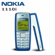 Telefon Baru Model 1110i Phone Button, Set Penuh dengan Bateri Cas, Mikrofon Mobile Nokia