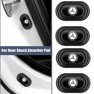 Car Door Silicone Mat Anti Shock Pad Stickers for Mercedes Benz AMG W210 W203 W204 W202 W176 W166 W1