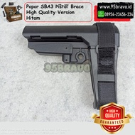 Popor SBA3 SB Tactical SBA 3 Upgrade Stabilizing Arm Pistol Brace Airsoft AEG WGB WGG PCP GBBR Sprin