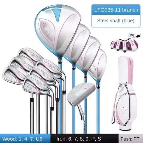 PGM Women Golf Club Sets,1/4/7/US/S/6/7/8/9 Wood Driver Golf Training Rods,Low Center of Gravity Tit