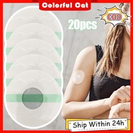 20pcs Libre Sensor Fixing Tape Hypoallergenic Adhesive Shower Waterproof Patch Cgm Overpatch Tape
