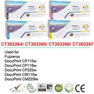 หมึกพิมพ์ Xerox CP115w / CP116w / CP225w / CM115w / CM225fw (สีดำ/ สีฟ้า/ สีเหลือง/ สีแแดง) Premium