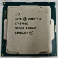 PROCESSORS FOR PC INTEL CORE i7-8700K SR3QR 3.70 GHZ L801D297 K SERIS GOOD SPPED ONE USED