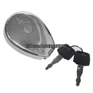 Fuel Gas Tank Cap With Keys For Kawasaki EL250 ZL400 ZL600 EN400 EN500 ZR1100 BJ250 VN1500 ZL600 Vul