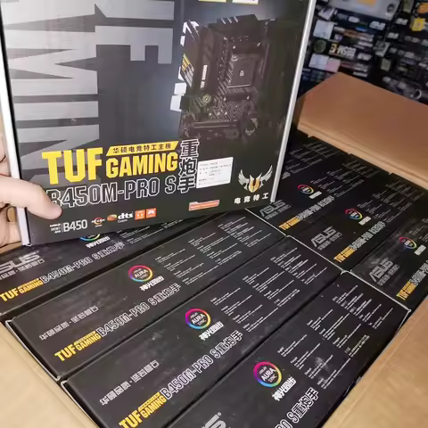 TUF GAMING B450M-PRO S Desktop Motherboard AM4 Supprt R7 3700 5800x