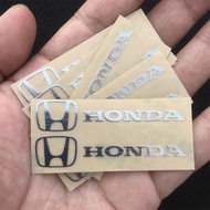 Car Interior Decals Emblem Sticker Decoration Accessories For Honda Civic FIT Accord Prelude CRV 5th