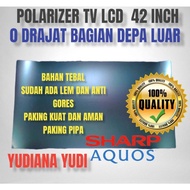 NEW POLARIS POLARIZER TV LCD SHARP AQUOS 42INCH 0 DERAJAT BAGIAN LUAR