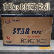 Clear / Brown Duct Tape 1 box contains 72 rolls 45mm x 90Yards 2 inch Economical 1 carton box