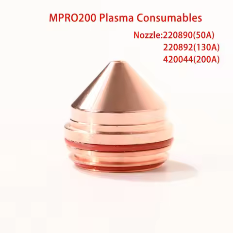 High Quality Mpro200 Plasma Cutting Machine Consumables Nozzle 220890 220892 420044