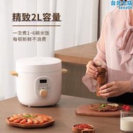 aale小型迷你電子鍋2-3人家用多功能2l升智能電飯鍋煮飯煲湯粥