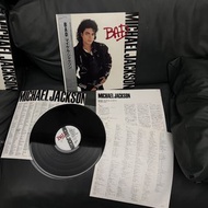 「日本頭版」 Michael Jackson Bad 黑膠 vinyl lp